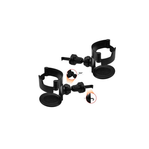 Suport pahar auto premium pentru grila de ventilație, rotativ 360° (B-22)