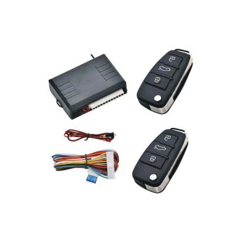 Kit telecomandă briceag pentru închidere centralizată cu ieșire sirenă, ART085-2