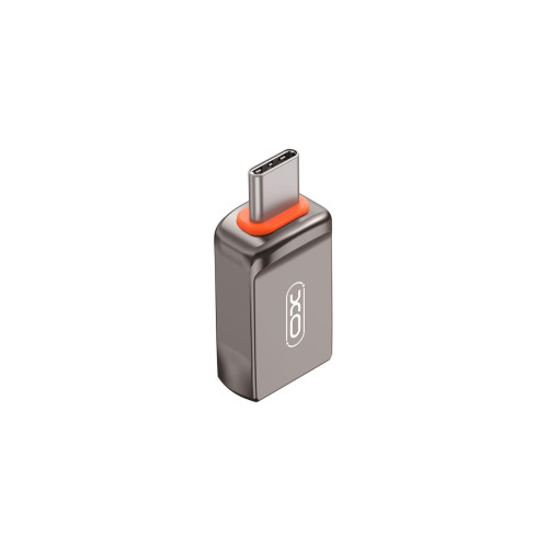 Adaptor OTG XO USB-C (Tip-C) la USB-A, aliaj de zinc, model NB281B