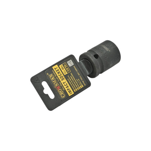 Cheie tubulară de impact 19 mm Cr-Mo, pătrat 1/2, DIN 3121 (DISPT35)