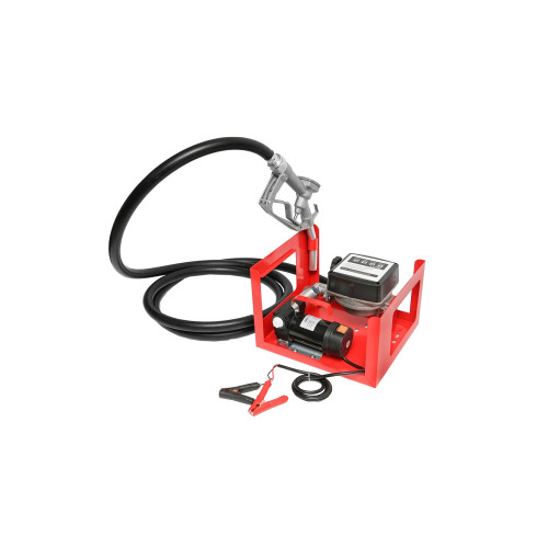 Kit pompă transfer motorină 12V 40 l/min cu contor, furtunuri și pistol BK87750