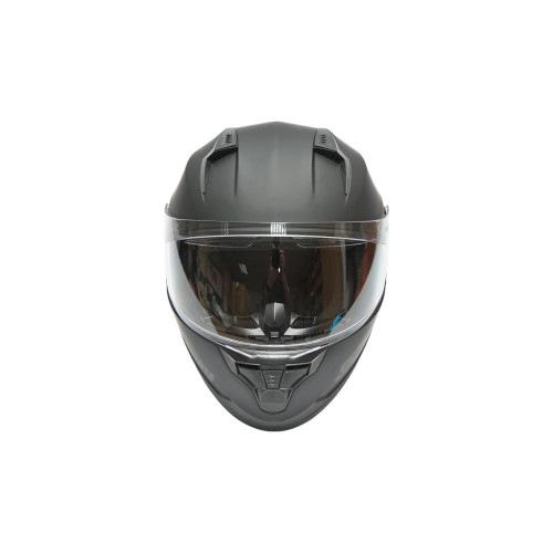 Cască moto integrală Arcane II XL, negru mat, vizieră clară și ochelari soare