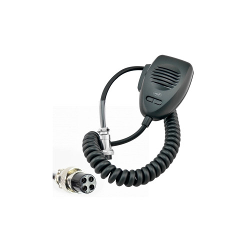 Microfon stație CB PNI CDS04 cu 4 pini, compatibil Midland/President, cablu 1,2 m