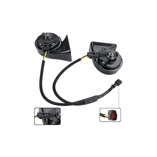 Adaptor cablaj claxon Ford pentru conversie mono in biton, plug & play, 50 cm (ART230)