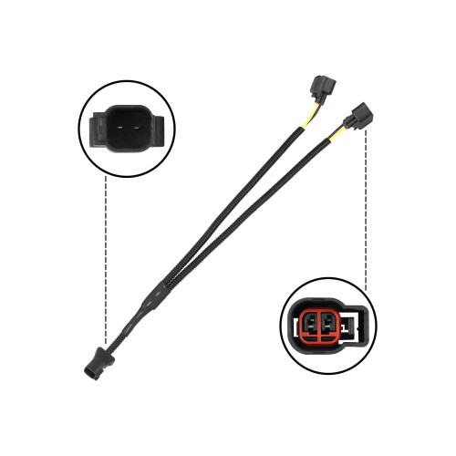 Adaptor cablaj claxon Ford pentru conversie mono in biton, plug & play, 50 cm (ART230)