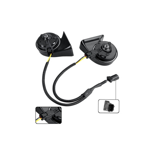 Adaptor cablaj claxon Hyundai pentru conversie mono în biton (2 claxoane), ART232