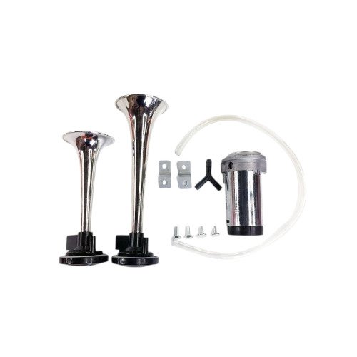Claxon auto premium cu compresor 12V, 2 goarne 178 dB (QLD149)