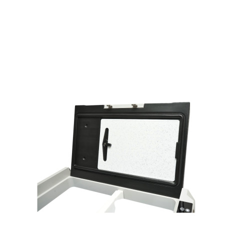 Frigider auto cu compresor 39,7L, 12/24/220V, tip troler cu roti si LCD