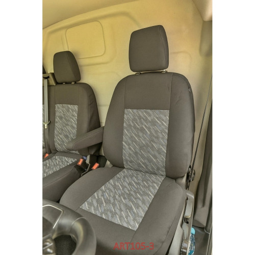 Set huse scaune auto textile 2+1 premium, burete 10/5 mm, ART105