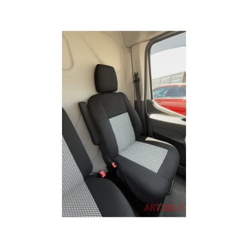 Set huse scaune auto textile 2+1 premium, burete 10/5 mm, ART105
