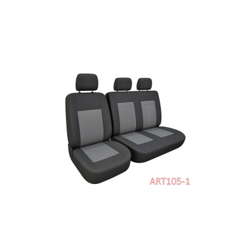 Set huse scaune auto textile 2+1 premium, burete 10/5 mm, ART105