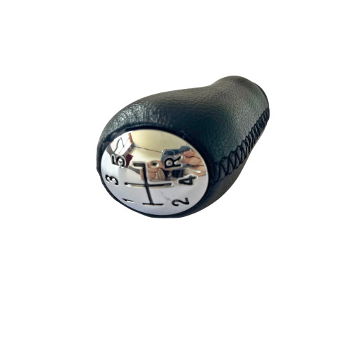 Maner schimbator viteze imitatie piele pentru Dacia Logan si Renault, 5/6 trepte, SC-54