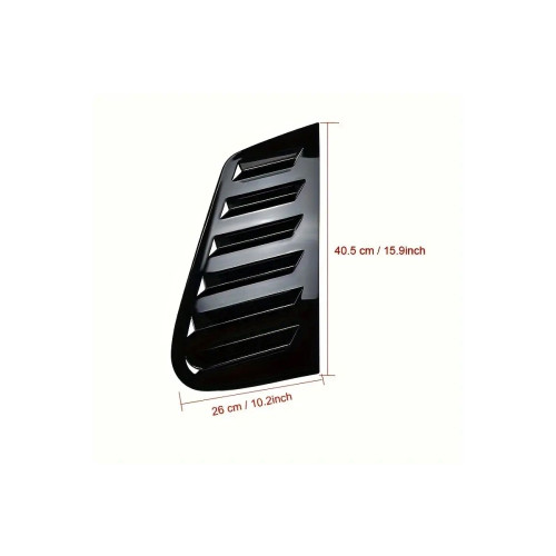 Ornamente protecție geam spate tip louver pentru VW Golf 4 MK4 Hatchback (1997–2003)
