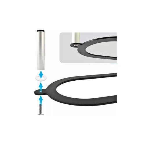 Suport U pentru montaj folie auto si PPF cu maner, oglinzi si antene – M124