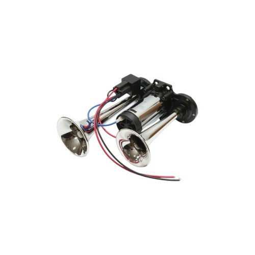 Claxon auto 2 trompete 12V cu compresor Breckner Germany BK79882