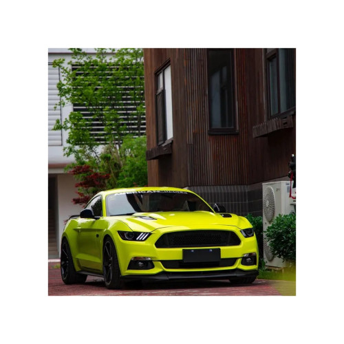 Folie auto autocolantă PET Premium galben metalic Yellow Lime 1x1.52 m (SP1022V)