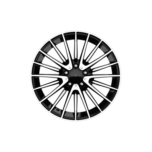 Set jante aliaj DY1078 18” (8J/9J) 5x112 Black Diamond Cut, compatibile Mercedes