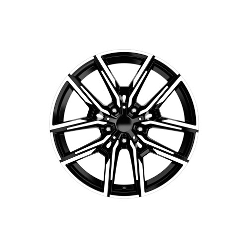 Set jante aliaj DY1240 20 inch 5x112 pentru BMW, Black Diamond Cut (8.5J/9.5J)