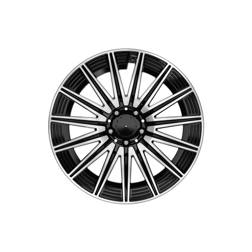 Set jante aliaj DY1469 KM 19 inch 5x112, Diamond Cut, compatibile Mercedes