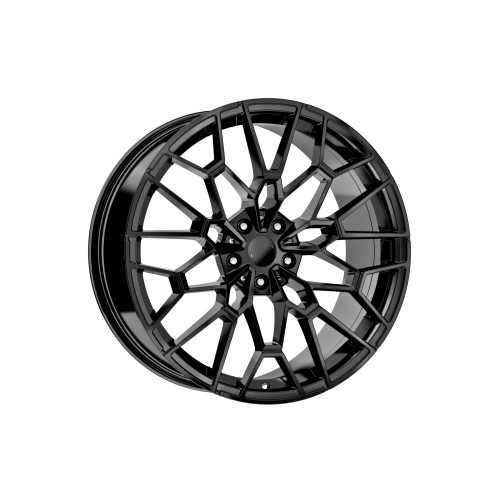 Set jante aliaj DY1650 20 inch 5x112 pentru BMW, negru lucios (9J/10J)