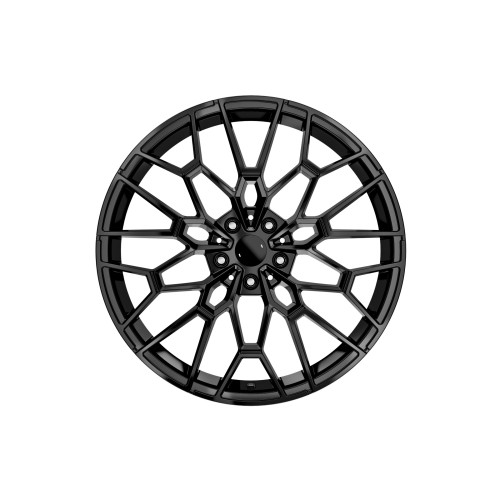 Set jante aliaj DY1650 20 inch 5x112 pentru BMW, negru lucios (9J/10J)