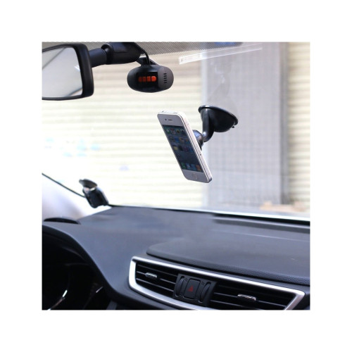 Suport telefon magnetic cu ventuză puternică, universal, rotire 360° (DB040)