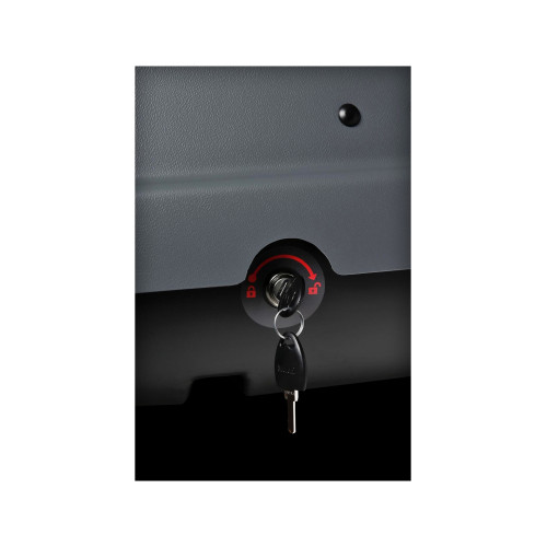 Cutie portbagaj plafon PSN 460L gri mat, deschidere dubla, montaj rapid