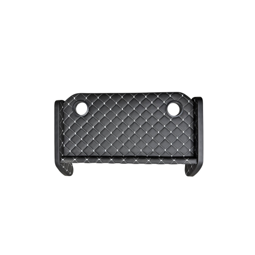 Masă de bord pentru Iveco 2024+ cu 2 suporturi pahare, piele ecologică negru/gri