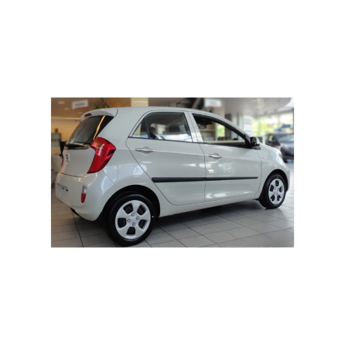 Set 4 bandouri protectie usi pentru Kia Picanto 5 usi hatchback 2011–2017, F-20