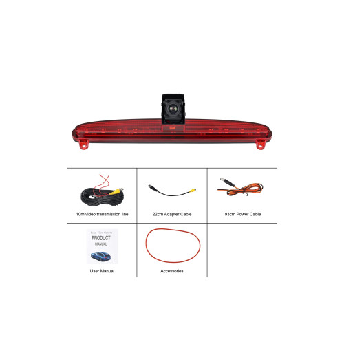 Cameră marșarier în lampă de frână pentru Iveco Daily 2015–2017, A4129