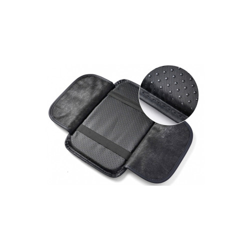 Husă universală pentru cotieră auto din piele ecologică, montaj rapid (FSD)