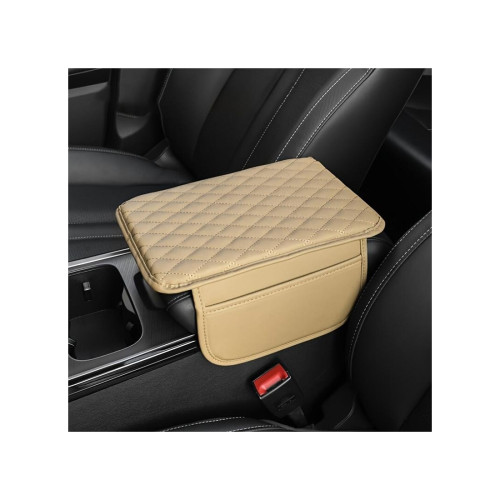 Husă universală pentru cotieră auto din piele ecologică, montaj rapid (FSD)