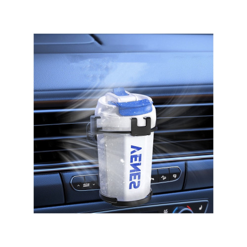 Suport auto 2in1 pentru telefon si pahar, prindere in grila ventilatie FS-19001