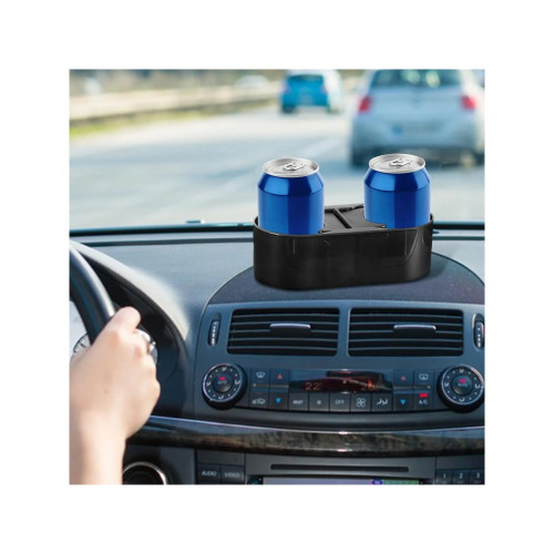 Suport dublu pentru pahare auto cu adeziv puternic, universal (WSK-14514)