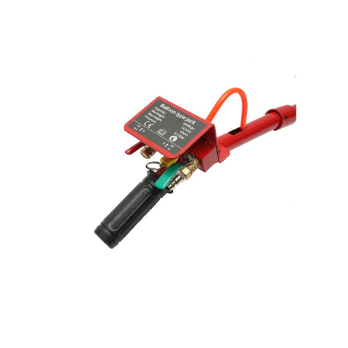 Cric pneumatic profesional 3T cu maner lung, ridicare 145–400 mm (DISDG32)