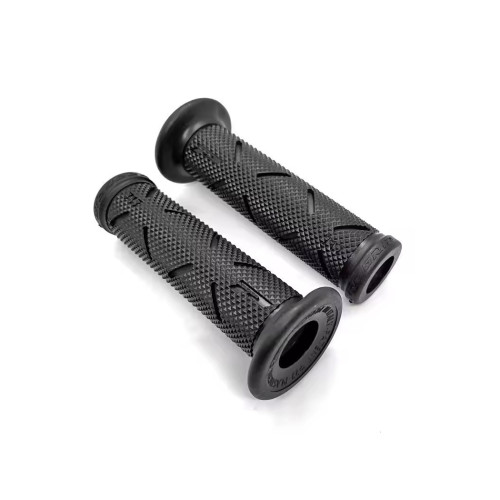 Mânere moto universale antiderapante din cauciuc, negre, set 2 buc (MMC5)