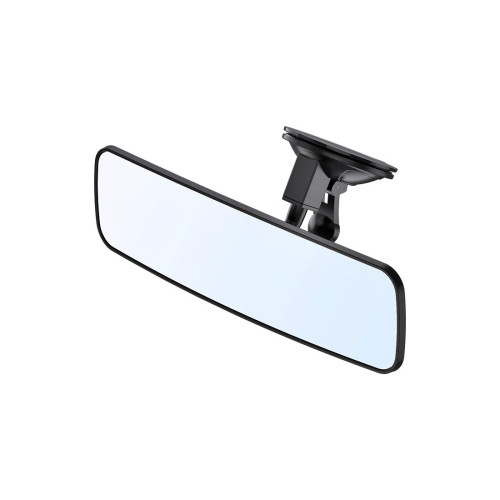 Oglindă interioară auto universală cu ventuză, 28 cm, negru (FS-1269)