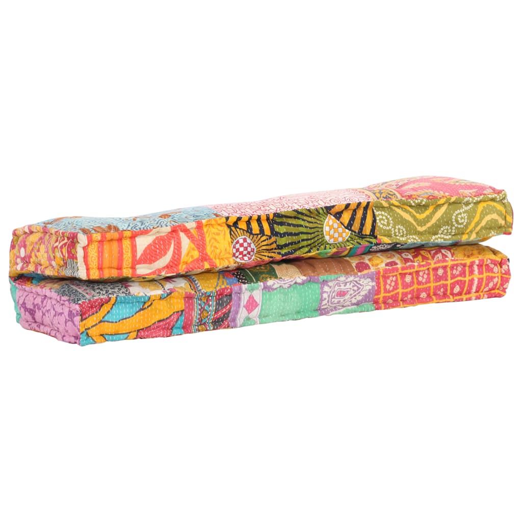 Pernă pentru canapea din paleți, multicolor, textil, petice GartenMobel Dekor