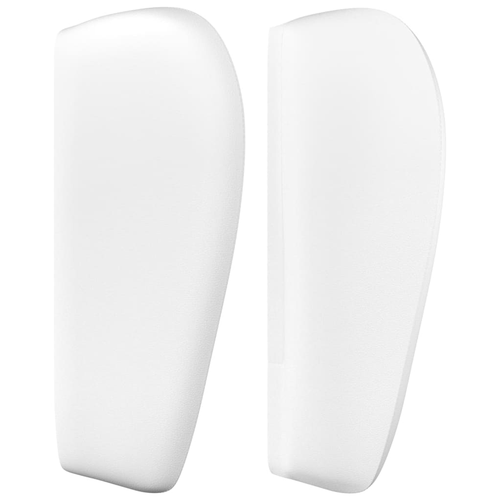 Tăblie de pat cu aripioare alb 93x23x78/88 cm piele ecologică GartenMobel Dekor