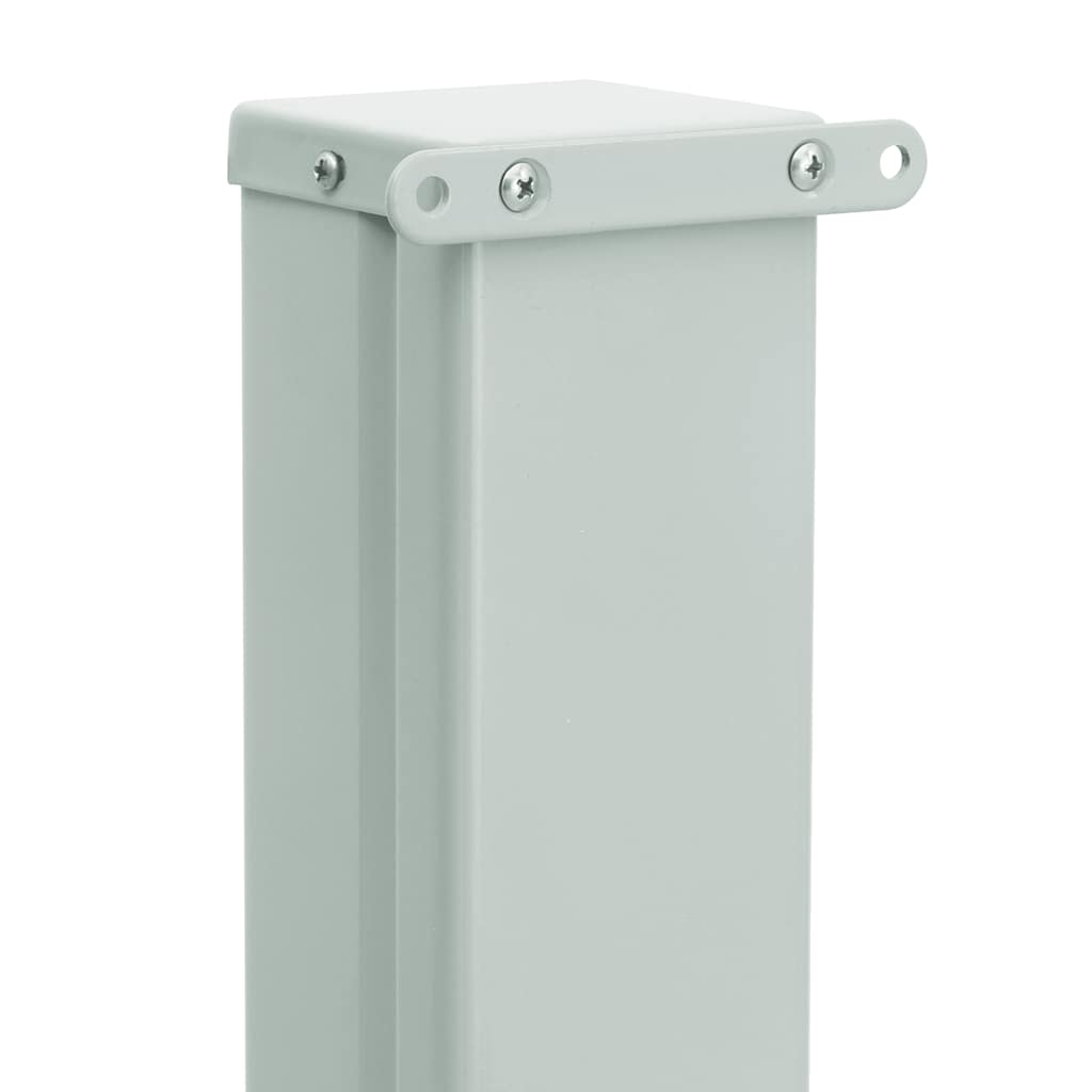 Copertină laterală retractabilă de terasă, gri, 140 x 600 cm GartenMobel Dekor