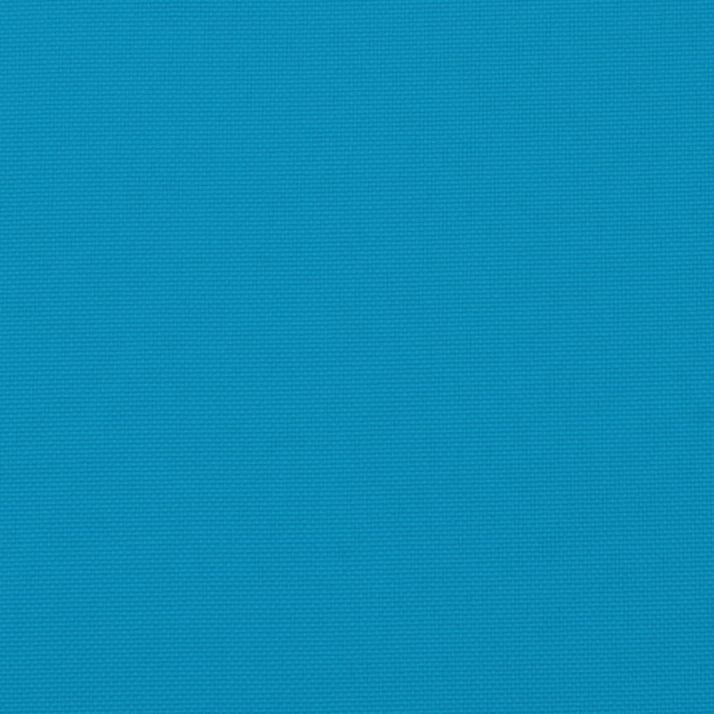 Perne scaun spătar înalt, 6 buc., albastru, 120x50x3 cm, textil GartenMobel Dekor