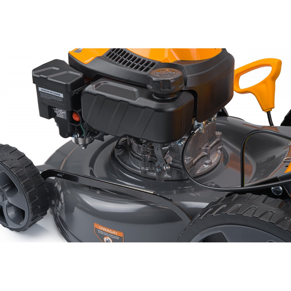 Mașină de tuns iarba pe benzină Powermat PM-KSS-6S 6CP, autopropulsată