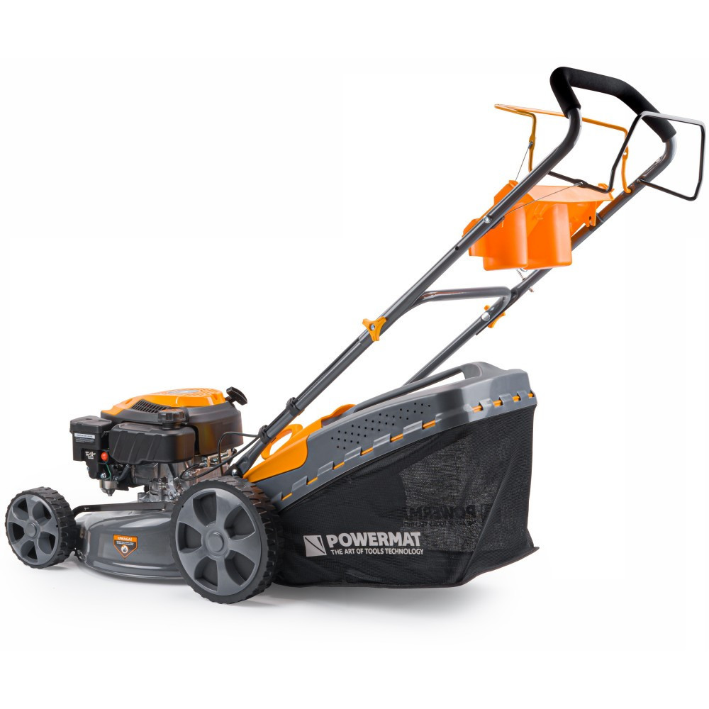 Mașină de tuns iarba pe benzină Powermat PM-KSS-6S 6CP, autopropulsată