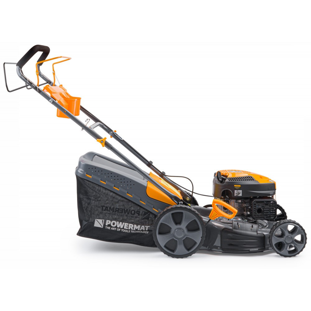 Mașină de tuns iarba pe benzină Powermat PM-KSS-6S 6CP, autopropulsată