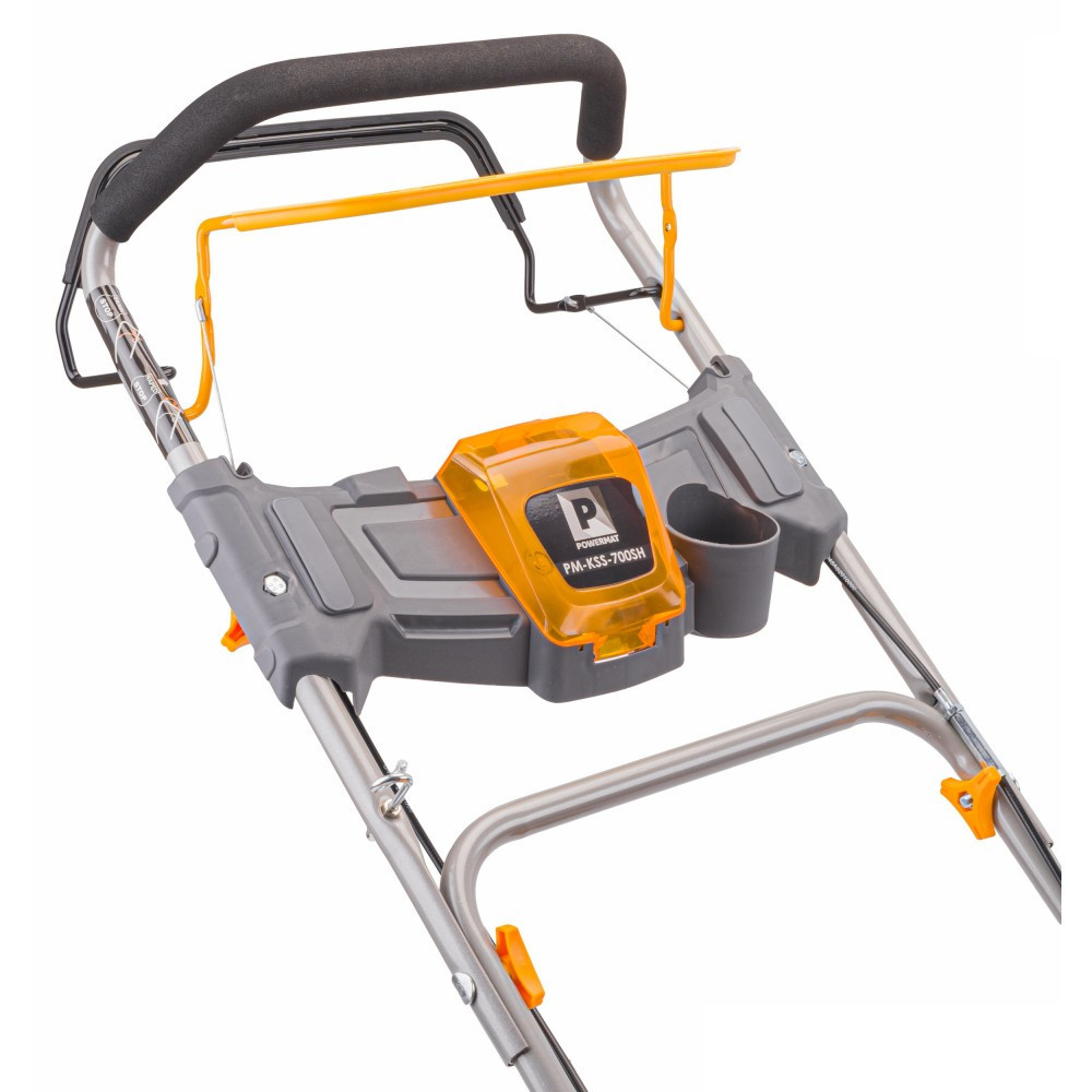 Mașină de tuns iarba pe benzină Powermat PM-KSS-700SH, 7 CP, autopropulsată