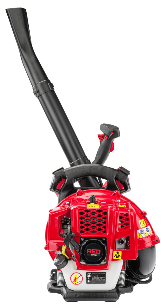 Suflantă frunze pe benzină Red Technic 3,8 CP, tip rucsac, 1360 m³/h