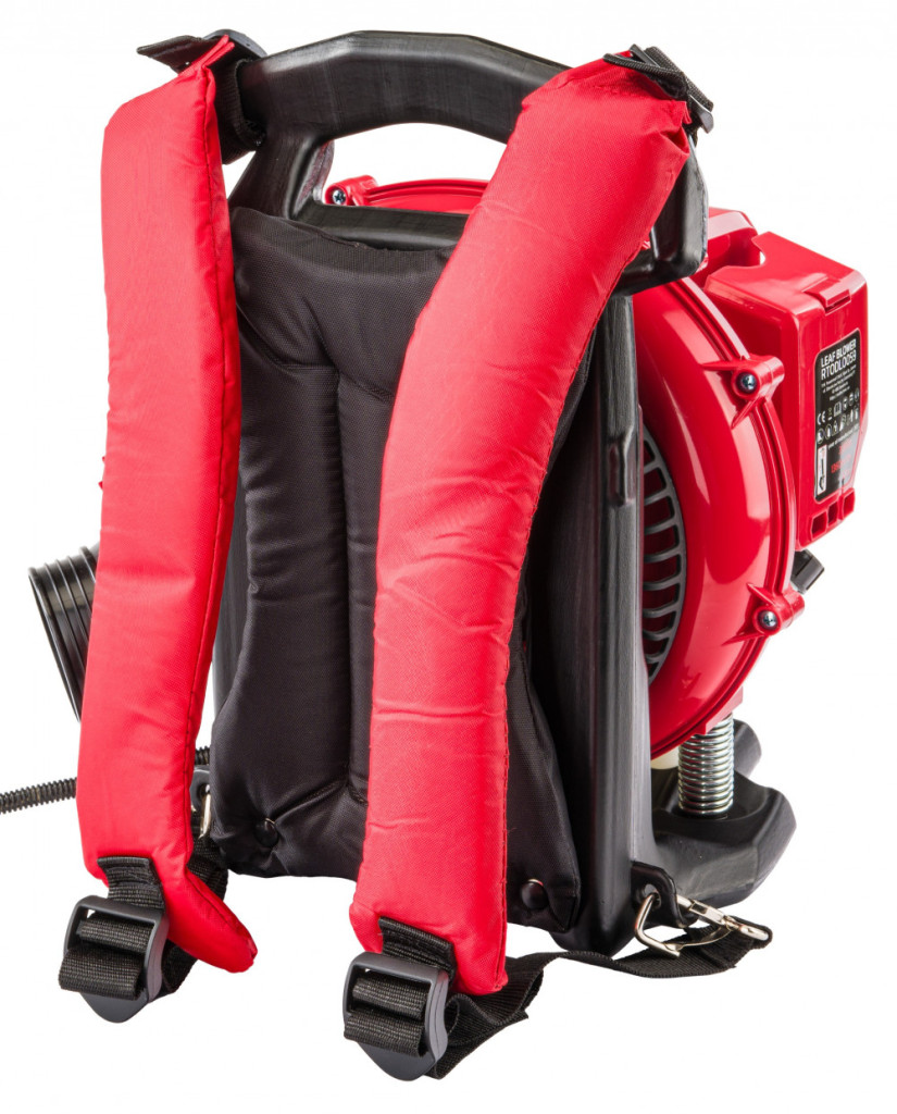 Suflantă frunze pe benzină Red Technic 3,8 CP, tip rucsac, 1360 m³/h
