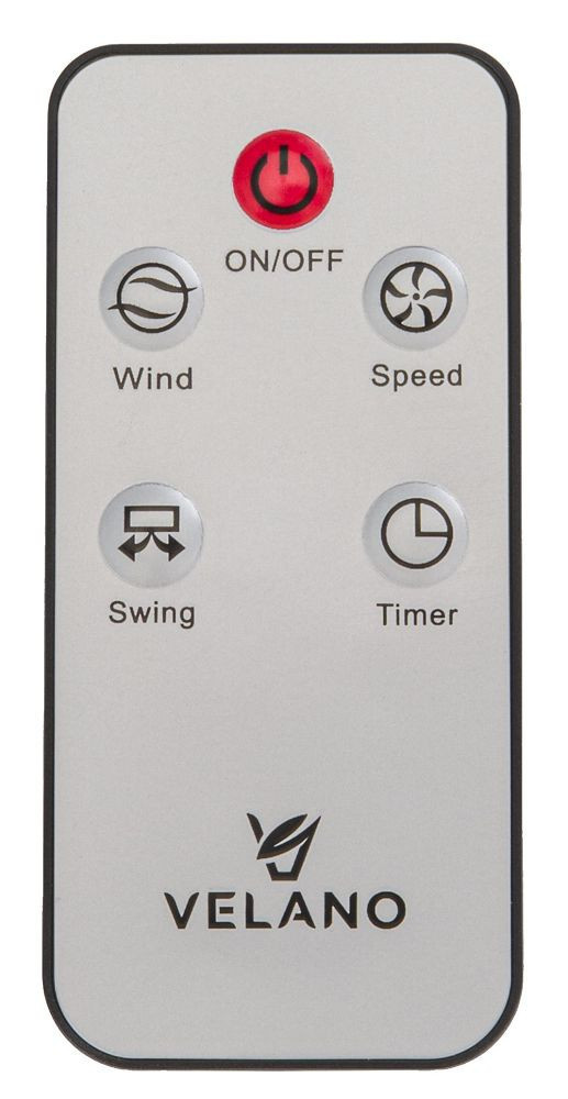 Ventilator coloană Velano VELWEK0004 50W cu telecomandă, oscilație și timer