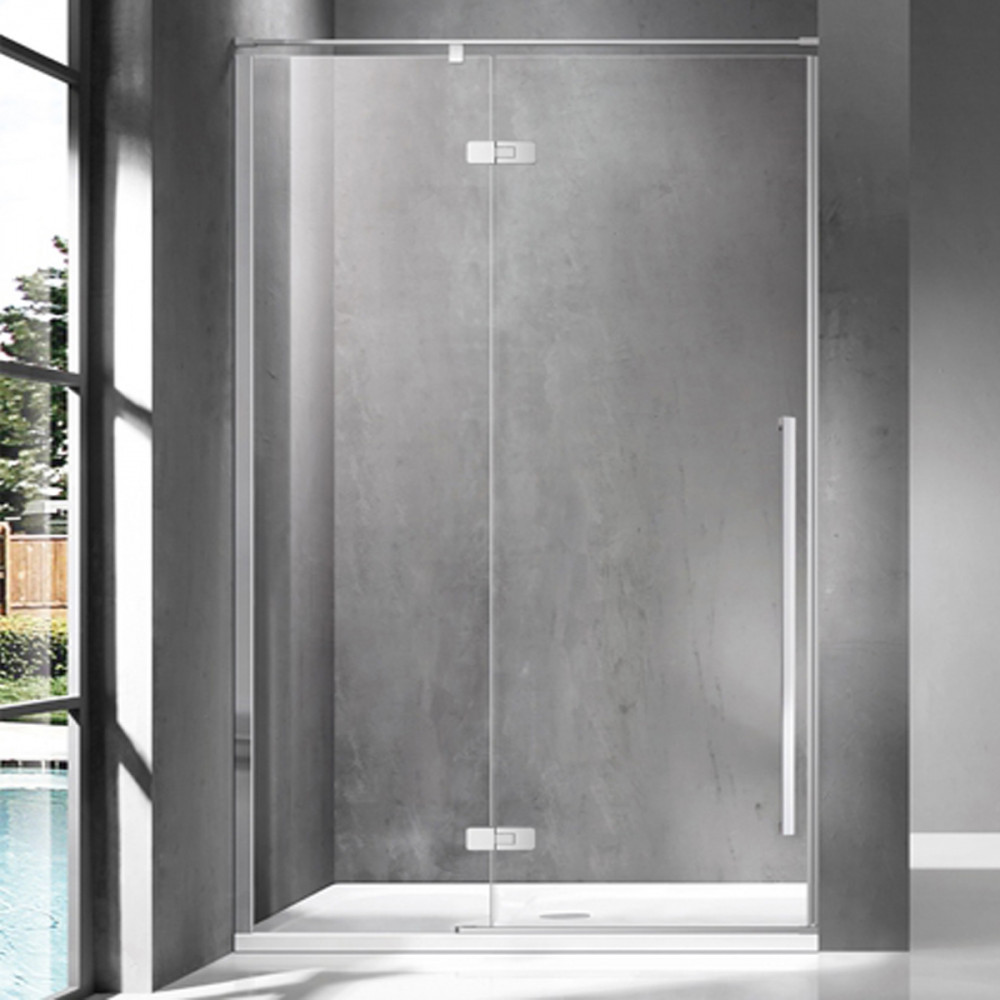 Cabină de duș Wellis Sorrento 110x200 cm, balamale stânga, Easy Clean