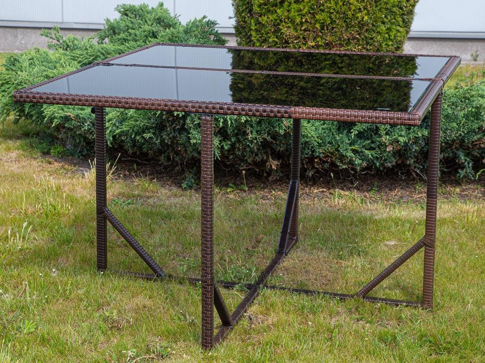 Set mobilier de grădină Jawa pentru 8 persoane, pliabil, cu masă și 8 piese